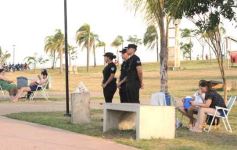 Foto de la galería: El 1er dia del año siguió la celebración en modo playa, sol y rio en Costa Sur