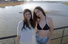 Foto de la galería: El 1er dia del año siguió la celebración en modo playa, sol y rio en Costa Sur