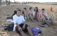 Foto de la galería: El 1er dia del año siguió la celebración en modo playa, sol y rio en Costa Sur