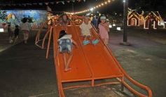 Foto de la galería:  La salida familiar fue en el Parque de las Fiestas con visita de los Reyes. Una de las primeras del año