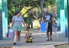 Foto de la galería: En el Parque de la Ciudad: con la Biciescuela, juegos y otras reuniones se pasó la tarde con mucha recreación familiar