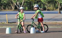 Foto de la galería: En el Parque de la Ciudad: con la Biciescuela, juegos y otras reuniones se pasó la tarde con mucha recreación familiar