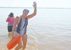 Foto de la galería: Temporada de Aguas Abiertas: la 2da fecha convocó a unos 70 atletas en Costa Sur