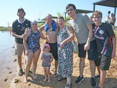 Foto de la galería: Temporada de Aguas Abiertas: la 2da fecha convocó a unos 70 atletas en Costa Sur