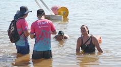 Foto de la galería: Temporada de Aguas Abiertas: la 2da fecha convocó a unos 70 atletas en Costa Sur