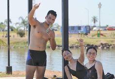 Foto de la galería: Temporada de Aguas Abiertas: la 2da fecha convocó a unos 70 atletas en Costa Sur