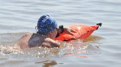 Foto de la galería: Temporada de Aguas Abiertas: la 2da fecha convocó a unos 70 atletas en Costa Sur