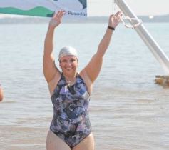 Foto de la galería: Temporada de Aguas Abiertas: la 2da fecha convocó a unos 70 atletas en Costa Sur