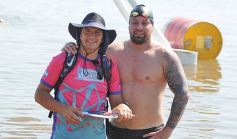 Foto de la galería: Temporada de Aguas Abiertas: la 2da fecha convocó a unos 70 atletas en Costa Sur