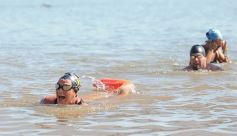 Foto de la galería: Temporada de Aguas Abiertas: la 2da fecha convocó a unos 70 atletas en Costa Sur