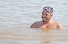 Foto de la galería: Temporada de Aguas Abiertas: la 2da fecha convocó a unos 70 atletas en Costa Sur