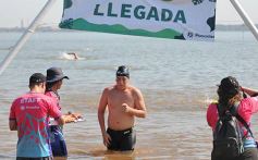 Foto de la galería: Temporada de Aguas Abiertas: la 2da fecha convocó a unos 70 atletas en Costa Sur