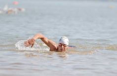 Foto de la galería: Temporada de Aguas Abiertas: la 2da fecha convocó a unos 70 atletas en Costa Sur