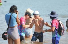 Foto de la galería: Temporada de Aguas Abiertas: la 2da fecha convocó a unos 70 atletas en Costa Sur