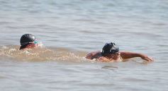 Foto de la galería: Temporada de Aguas Abiertas: la 2da fecha convocó a unos 70 atletas en Costa Sur