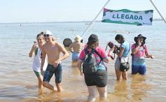 Foto de la galería: Temporada de Aguas Abiertas: la 2da fecha convocó a unos 70 atletas en Costa Sur