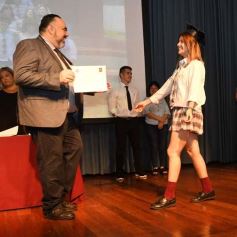 Foto de la galería: Segunda parte del encuentro y alegría que puso broche a la colación de los de 5to de la Madre de la Misericordia