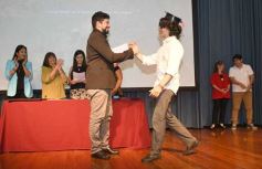 Foto de la galería: Segunda parte del encuentro y alegría que puso broche a la colación de los de 5to de la Madre de la Misericordia