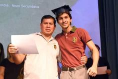 Foto de la galería: Segunda parte del encuentro y alegría que puso broche a la colación de los de 5to de la Madre de la Misericordia