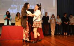 Foto de la galería: Segunda parte del encuentro y alegría que puso broche a la colación de los de 5to de la Madre de la Misericordia