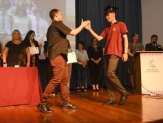 Foto de la galería: Segunda parte del encuentro y alegría que puso broche a la colación de los de 5to de la Madre de la Misericordia