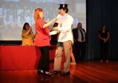 Foto de la galería: Segunda parte del encuentro y alegría que puso broche a la colación de los de 5to de la Madre de la Misericordia