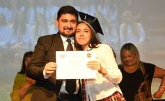 Foto de la galería: Segunda parte del encuentro y alegría que puso broche a la colación de los de 5to de la Madre de la Misericordia