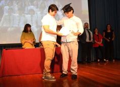 Foto de la galería: Segunda parte del encuentro y alegría que puso broche a la colación de los de 5to de la Madre de la Misericordia