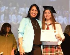 Foto de la galería: Segunda parte del encuentro y alegría que puso broche a la colación de los de 5to de la Madre de la Misericordia