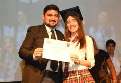 Foto de la galería: Segunda parte del encuentro y alegría que puso broche a la colación de los de 5to de la Madre de la Misericordia