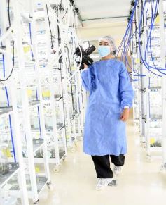 Foto de la galería: Junto a Canal 12, visita a la Biofábrica, entrevistas, recorrido por el laboratorio y producción 