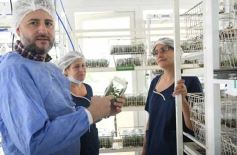 Foto de la galería: Junto a Canal 12, visita a la Biofábrica, entrevistas, recorrido por el laboratorio y producción 