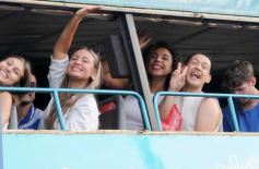 Foto de la galería: A puro color, ritmo y fiesta, los Carnavales Misioneros 2025 vivieron su lanzamiento oficial en Posadas