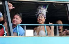 Foto de la galería: A puro color, ritmo y fiesta, los Carnavales Misioneros 2025 vivieron su lanzamiento oficial en Posadas