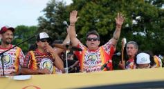 Foto de la galería: A puro color, ritmo y fiesta, los Carnavales Misioneros 2025 vivieron su lanzamiento oficial en Posadas