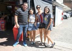 Foto de la galería: De las recorridas, más de la gente amiga poniendo buena onda al calor en la ciudad