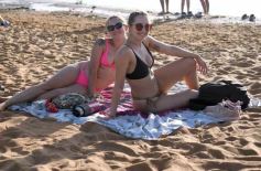 Sixto Fotografías. Sociedad. Varios -  El Brete balneario con el fresco del  río, la gente y mucho del color del verano posadeño
