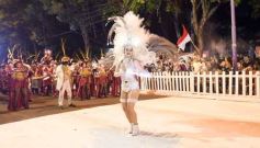 Foto de la galería: San Ignacio vivió la última noche de brillo, show y encuentro en lo que fue el cierre de los Carnavales Misioneros 2025