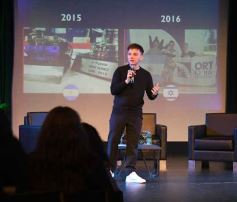 Foto de la galería: Mateo Salvatto estuvo en Posadas y sumó su experiencia en el lanzamiento de Misiones Futura