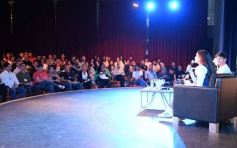 Foto de la galería: Mateo Salvatto estuvo en Posadas y sumó su experiencia en el lanzamiento de Misiones Futura