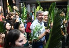 Foto de la galería: Semana Santa en Posadas: la fe y tradición de estas fechas en el masivo encuentro que movilizó la Bendición de Ramos