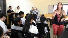 Foto de la galería: Silicon Misiones llevó a los jovenes del Martin de Moussy una charla de interés sobre riesgos de la ludopatía