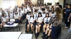 Foto de la galería: Silicon Misiones llevó a los jovenes del Martin de Moussy una charla de interés sobre riesgos de la ludopatía