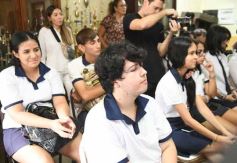 Foto de la galería: Silicon Misiones llevó a los jovenes del Martin de Moussy una charla de interés sobre riesgos de la ludopatía