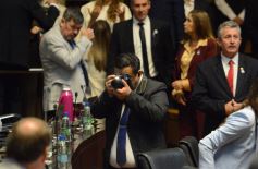 Foto de la galería: Apertura de Sesiones: el Gobernador Hugo Passalacqua llamó a seguir trabajando sin grietas en el Acto del 1ro de Mayo