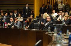 Foto de la galería: Apertura de Sesiones: el Gobernador Hugo Passalacqua llamó a seguir trabajando sin grietas en el Acto del 1ro de Mayo