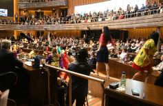 Foto de la galería: Apertura de Sesiones: el Gobernador Hugo Passalacqua llamó a seguir trabajando sin grietas en el Acto del 1ro de Mayo