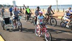 Foto de la galería: Caravana de alegría y solidaridad: en el resumen de lo que marcó la 25° Bicicleteada del Roque González