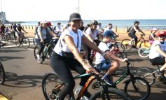 Foto de la galería: Caravana de alegría y solidaridad: en el resumen de lo que marcó la 25° Bicicleteada del Roque González