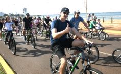 Foto de la galería: Caravana de alegría y solidaridad: en el resumen de lo que marcó la 25° Bicicleteada del Roque González